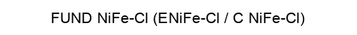 FUND NiFe-Cl (ENiFe-Cl - C NiFe-Cl)